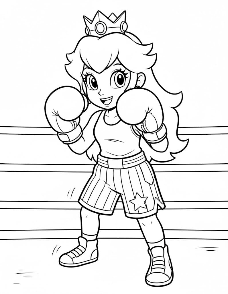 Kolorowanka Księżniczka Daisy bezpłatny dla dzieci