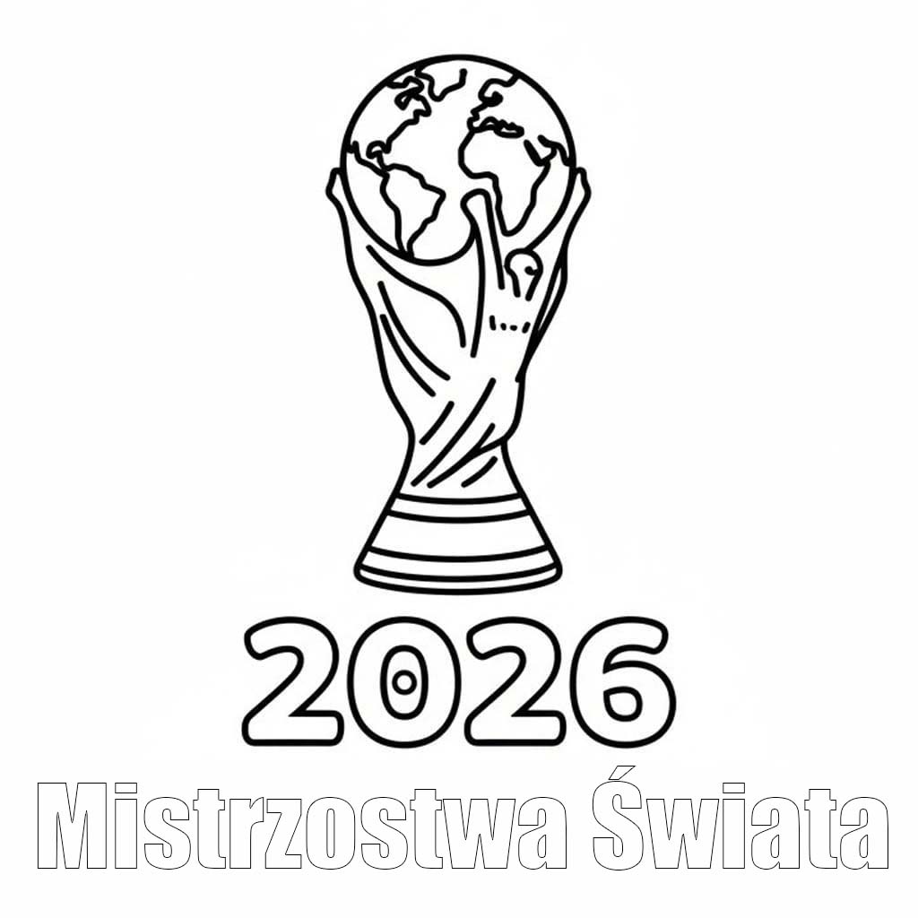 Kolorowanki Mistrzostwa Świata 2026