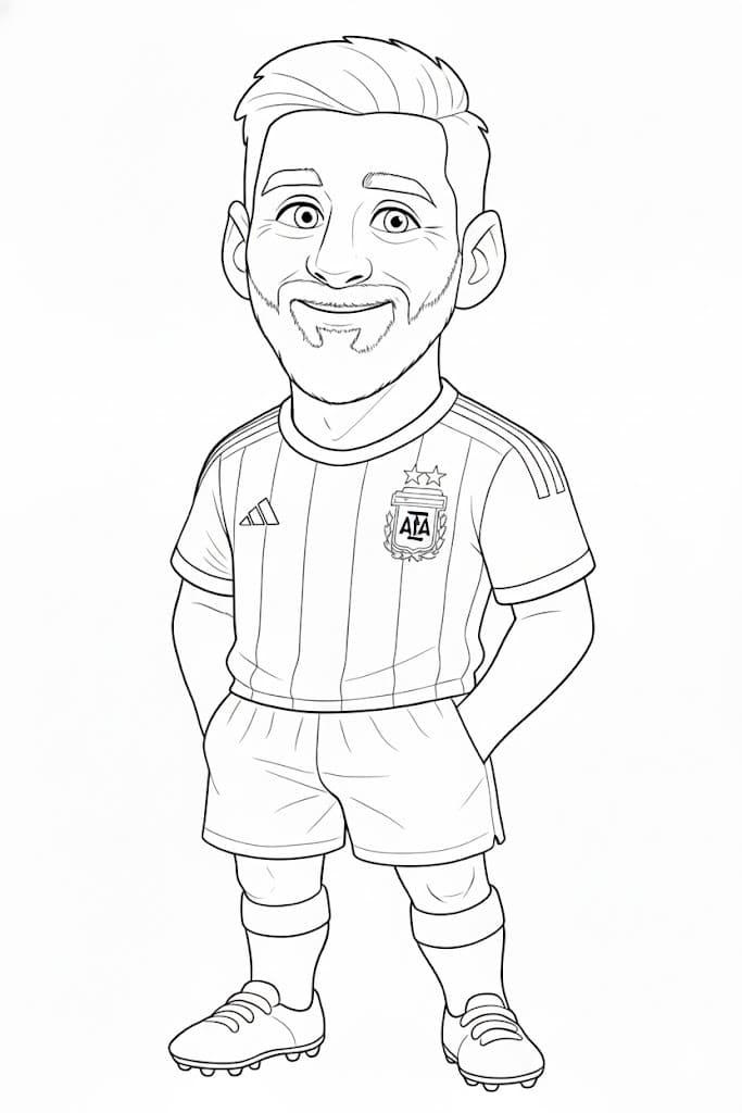 Kolorowanka Mistrzostwa Świata 2026 wydruku podstawowy