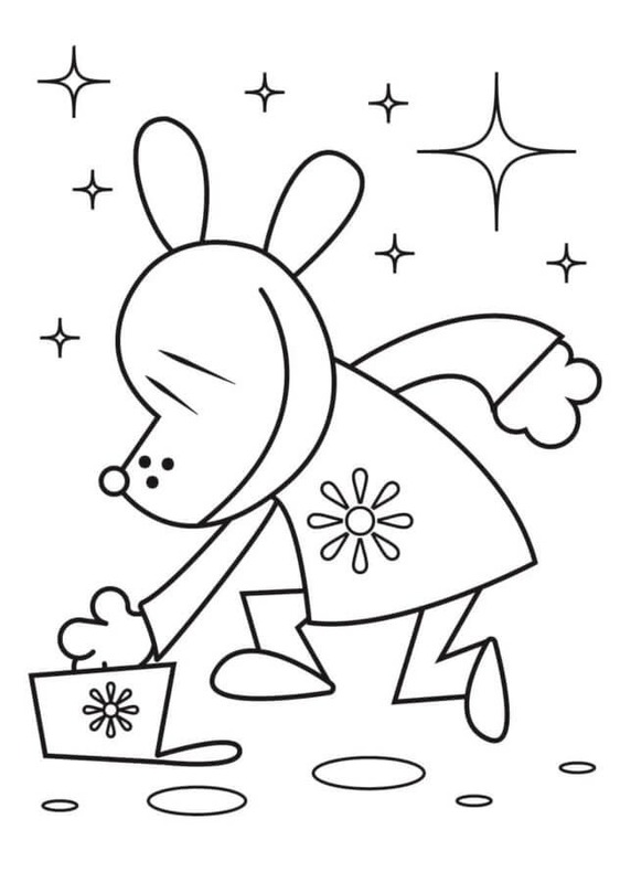 Kolorowanka Narysuj Dog Man bezpłatny łatwy