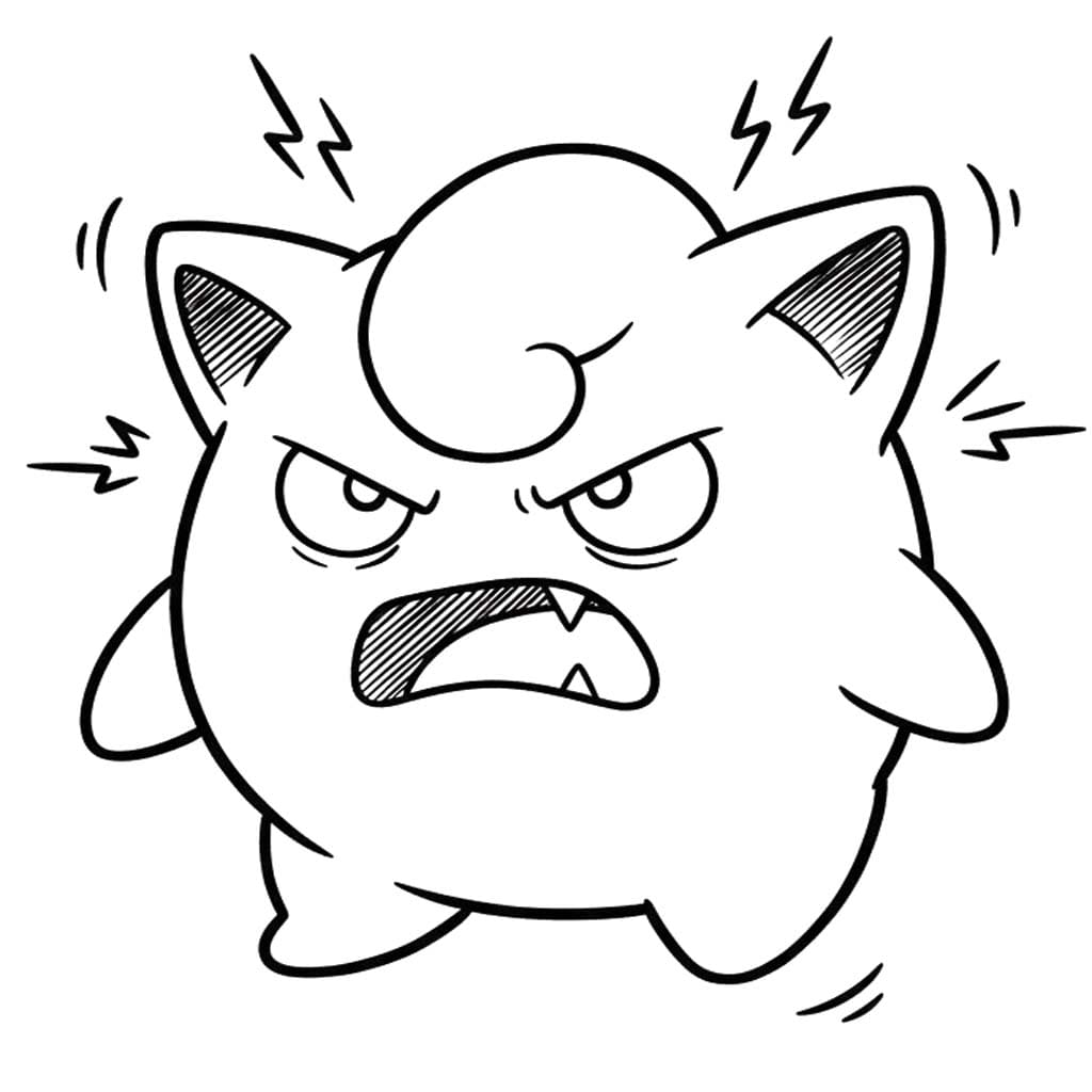 Kolorowanka Obraz Jigglypuff