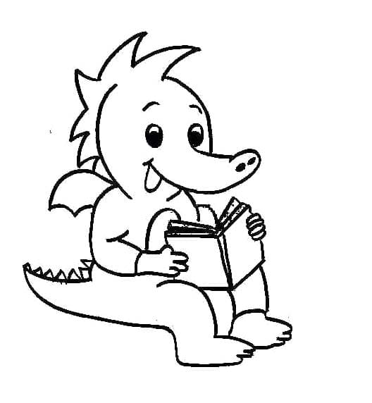 Kolorowanka Obraz Tabaluga bezpłatny