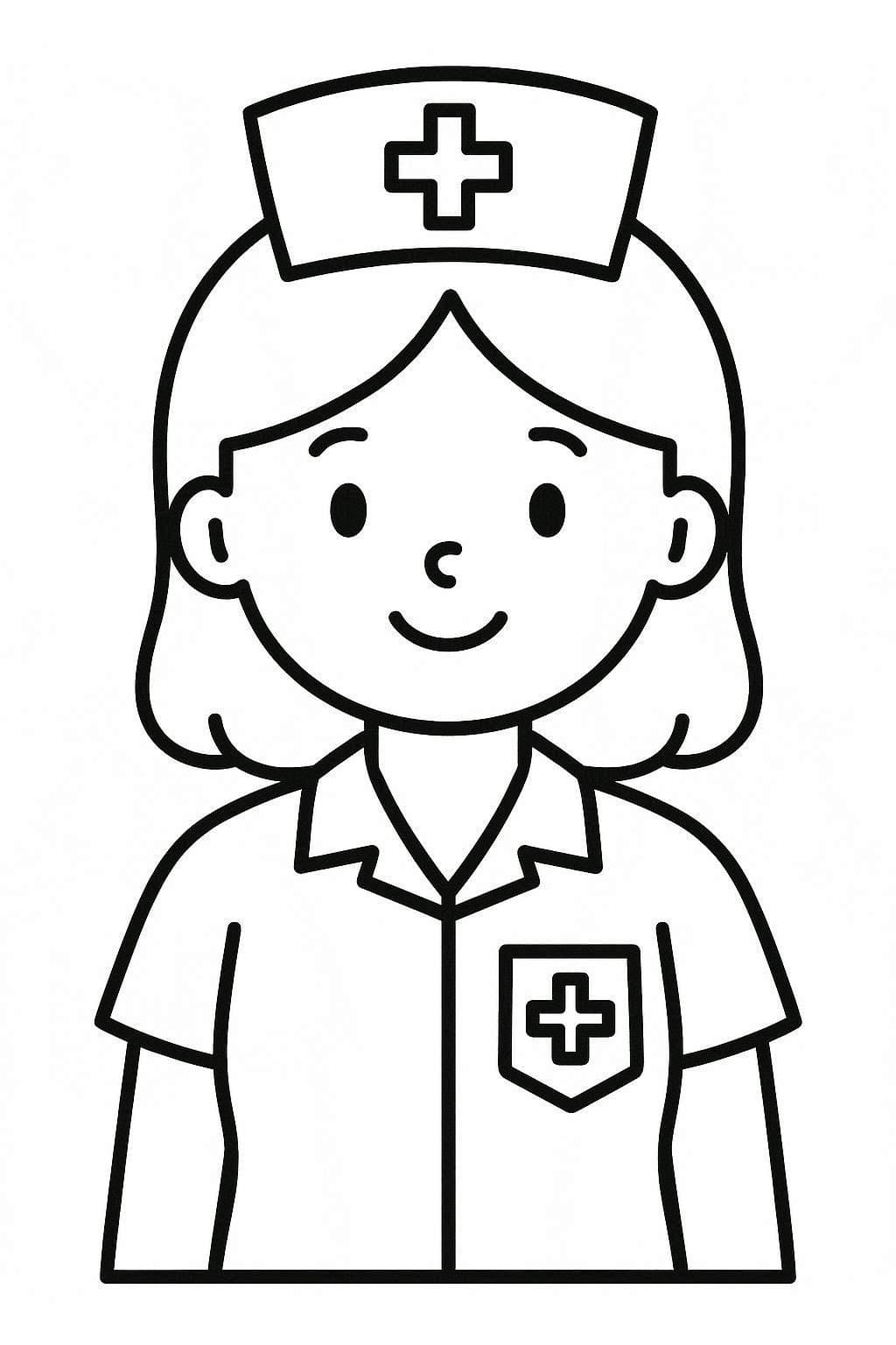 Kolorowanki Pielęgniarka