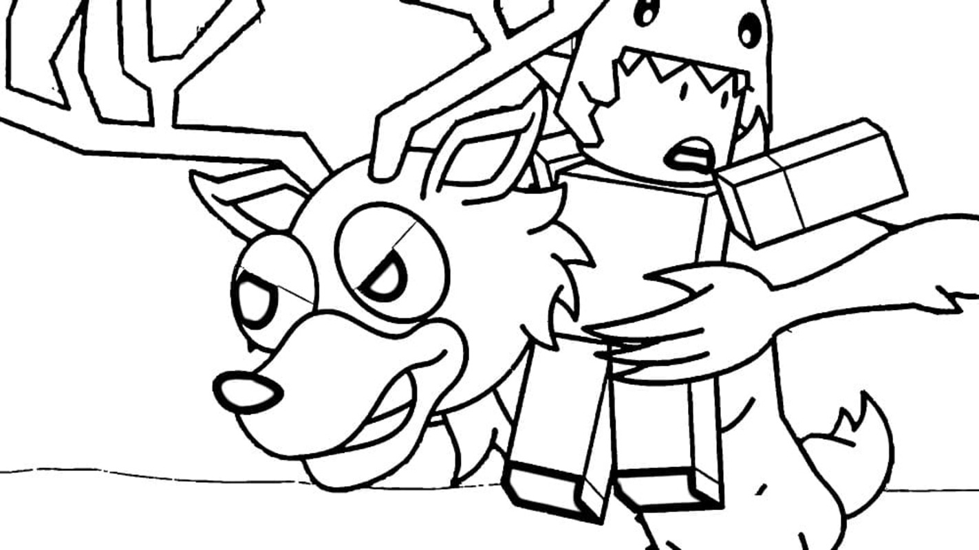 Kolorowanka 99 nocy w lesie wydruku prosty