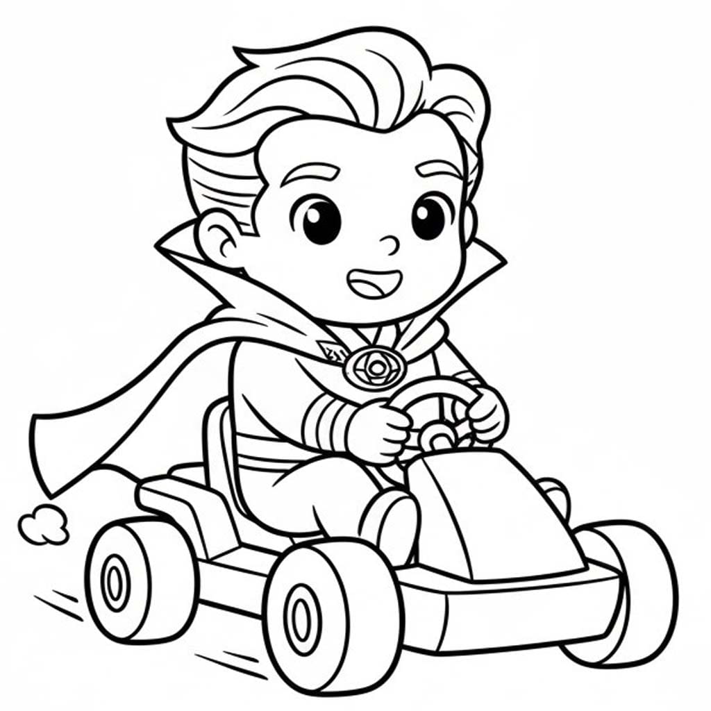 Kolorowanka Doktor Strange bezpłatny