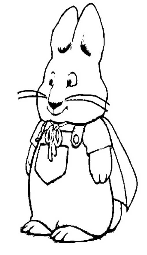 Kolorowanka Maks i Ruby bezpłatny