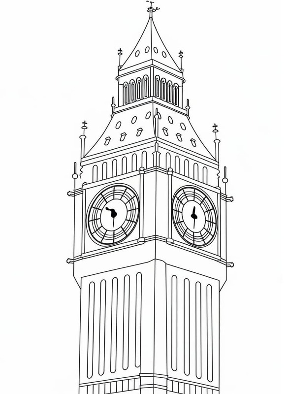 Kolorowanka Narysuj Anglia podstawowy