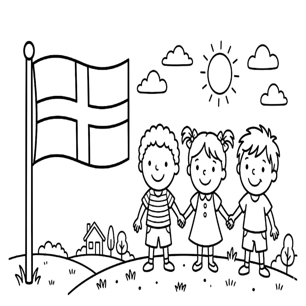 Kolorowanka Narysuj Anglia