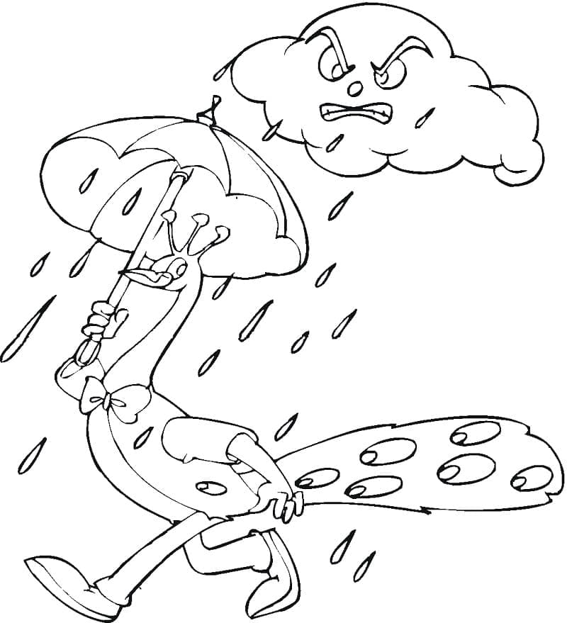 Kolorowanka Narysuj Paw łatwy