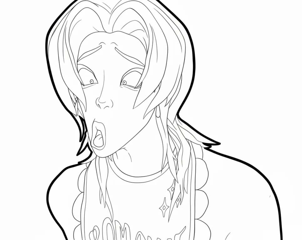 Kolorowanka Narysuj Saja Boys bezpłatny