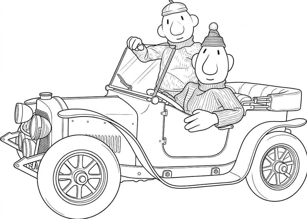 Kolorowanka Narysuj Sąsiedzi bezpłatny dla dzieci