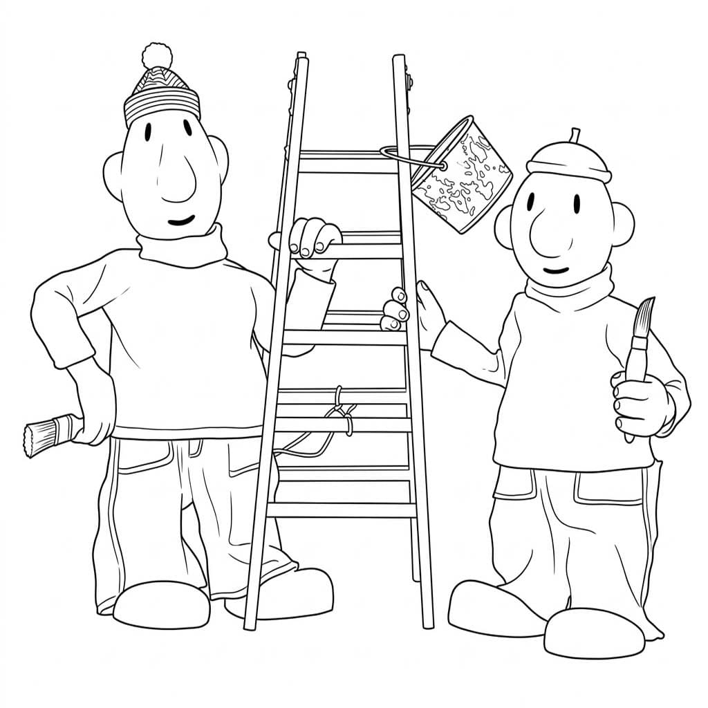 Kolorowanka Narysuj Sąsiedzi prosty