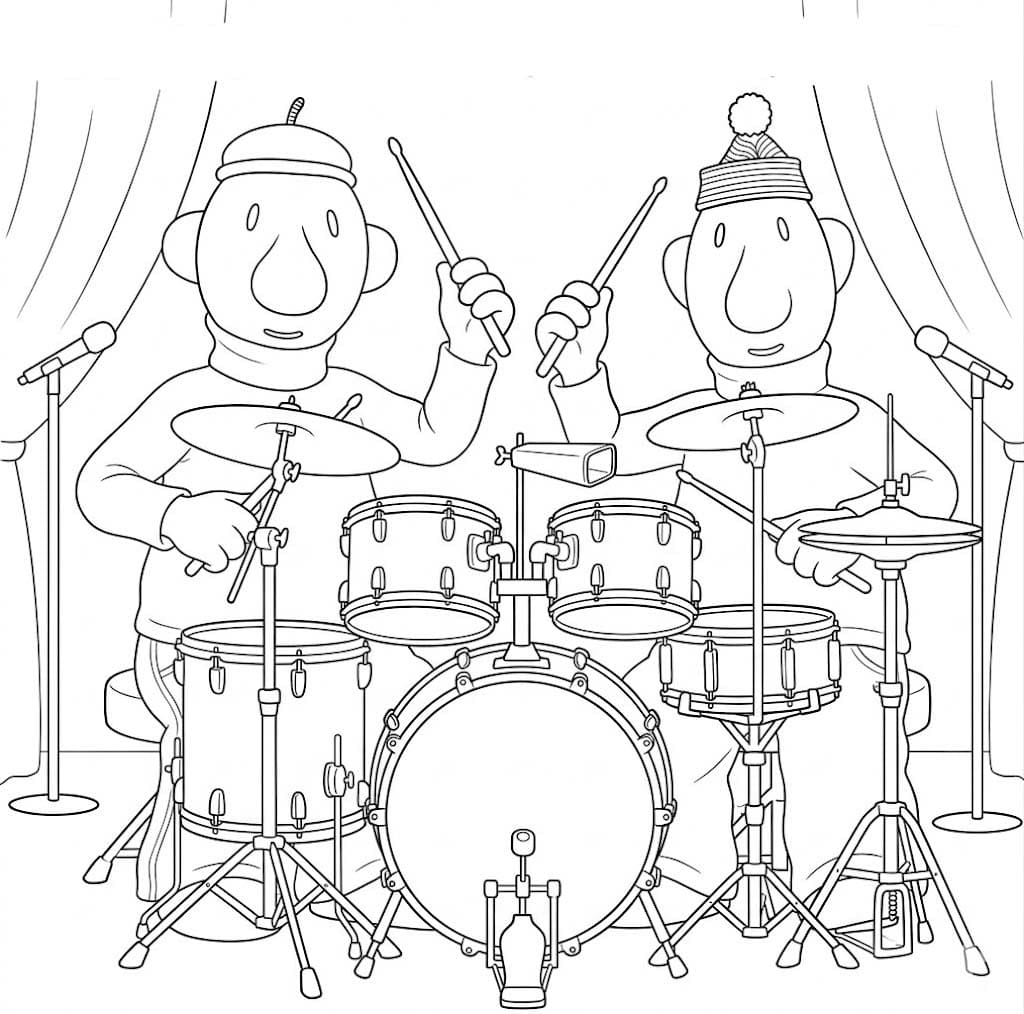 Kolorowanka Narysuj Sąsiedzi