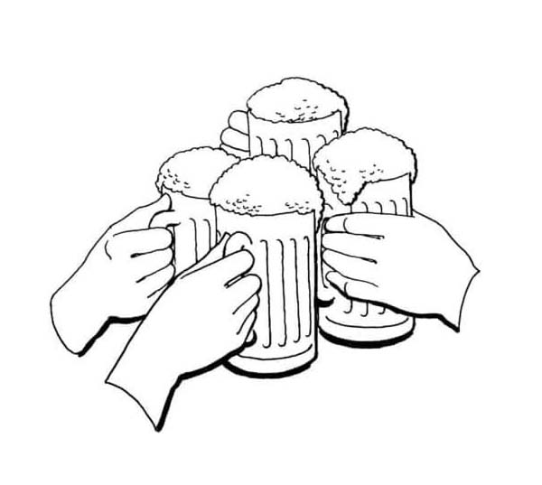 Kolorowanka Niemcy bezpłatny prosty