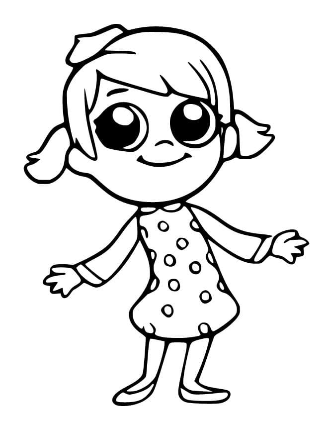 Kolorowanka Obraz Cocomelon wydruku