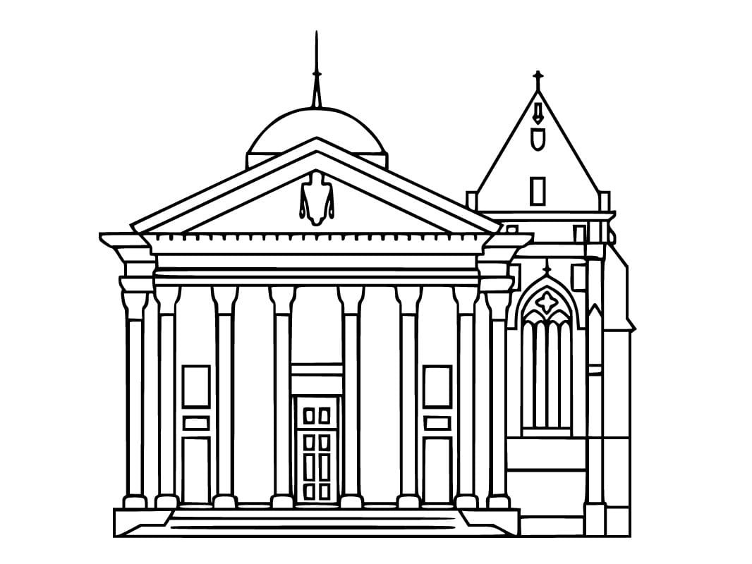 Kolorowanka Obraz Szwajcaria bezpłatny wydruku