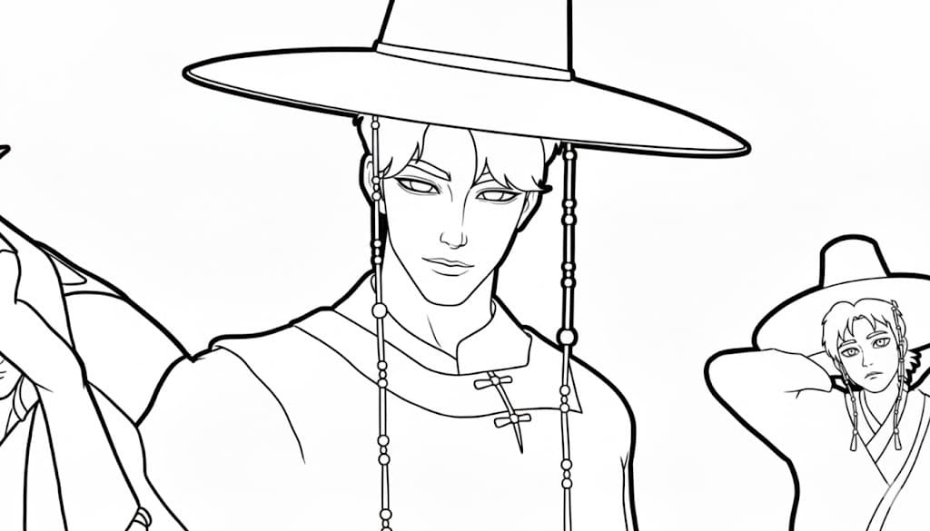 Kolorowanka Saja Boys bezpłatny łatwy