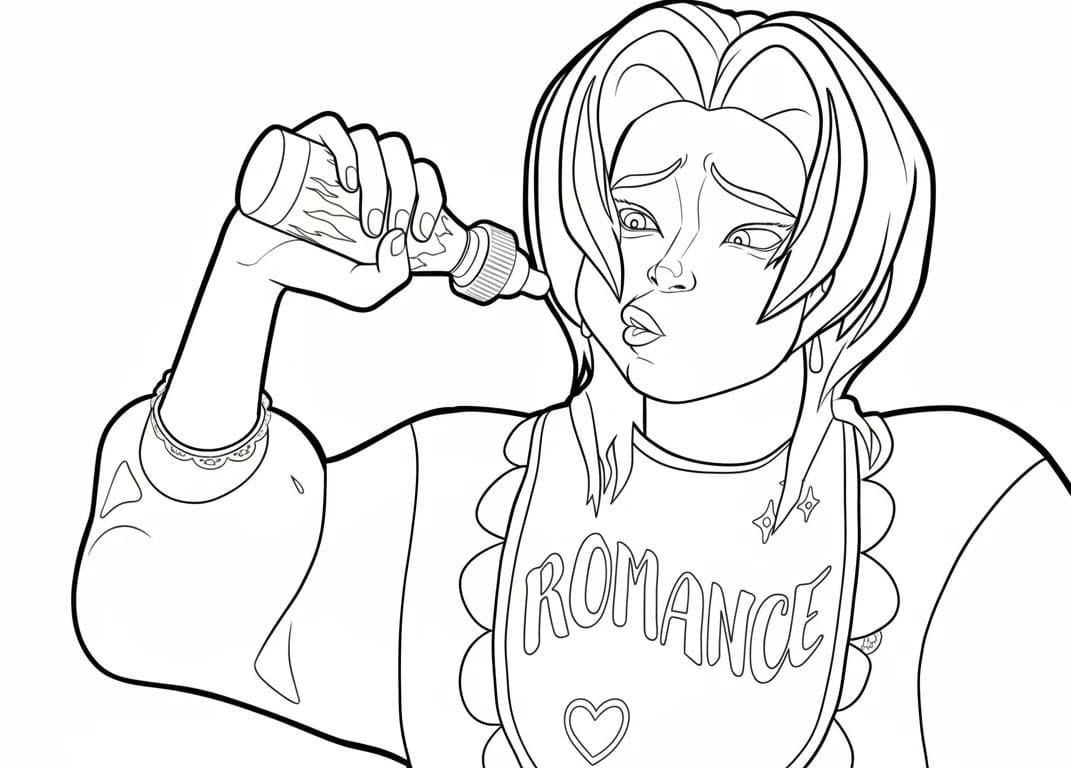 Kolorowanka Saja Boys bezpłatny wydruku