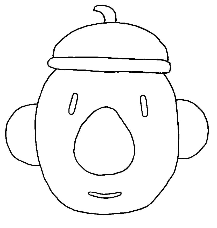 Kolorowanka Sąsiedzi wydruku łatwy