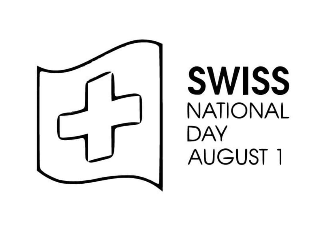 Kolorowanka Szwajcaria wydruku prosty