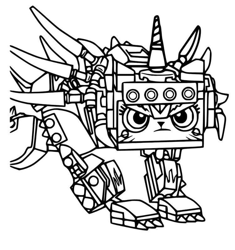 Kolorowanka Kicia Rożek bezpłatny wydruku dla dzieci