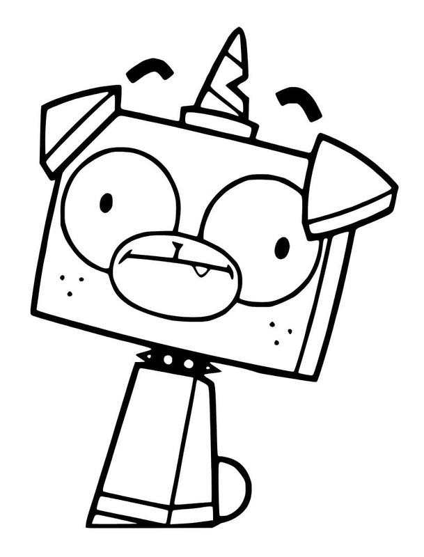 Kolorowanka Kicia Rożek wydruku podstawowy