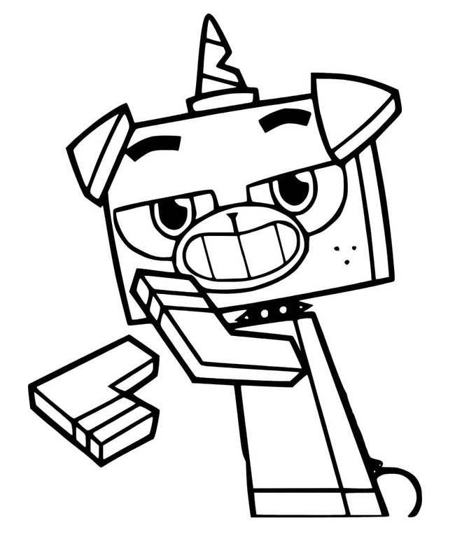 Kolorowanka Kicia Rożek wydruku