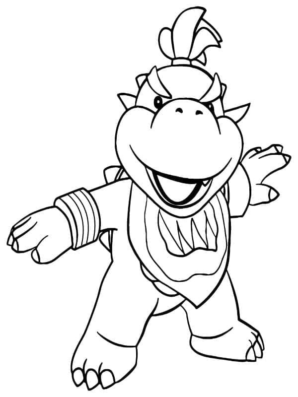 Kolorowanki Bowser