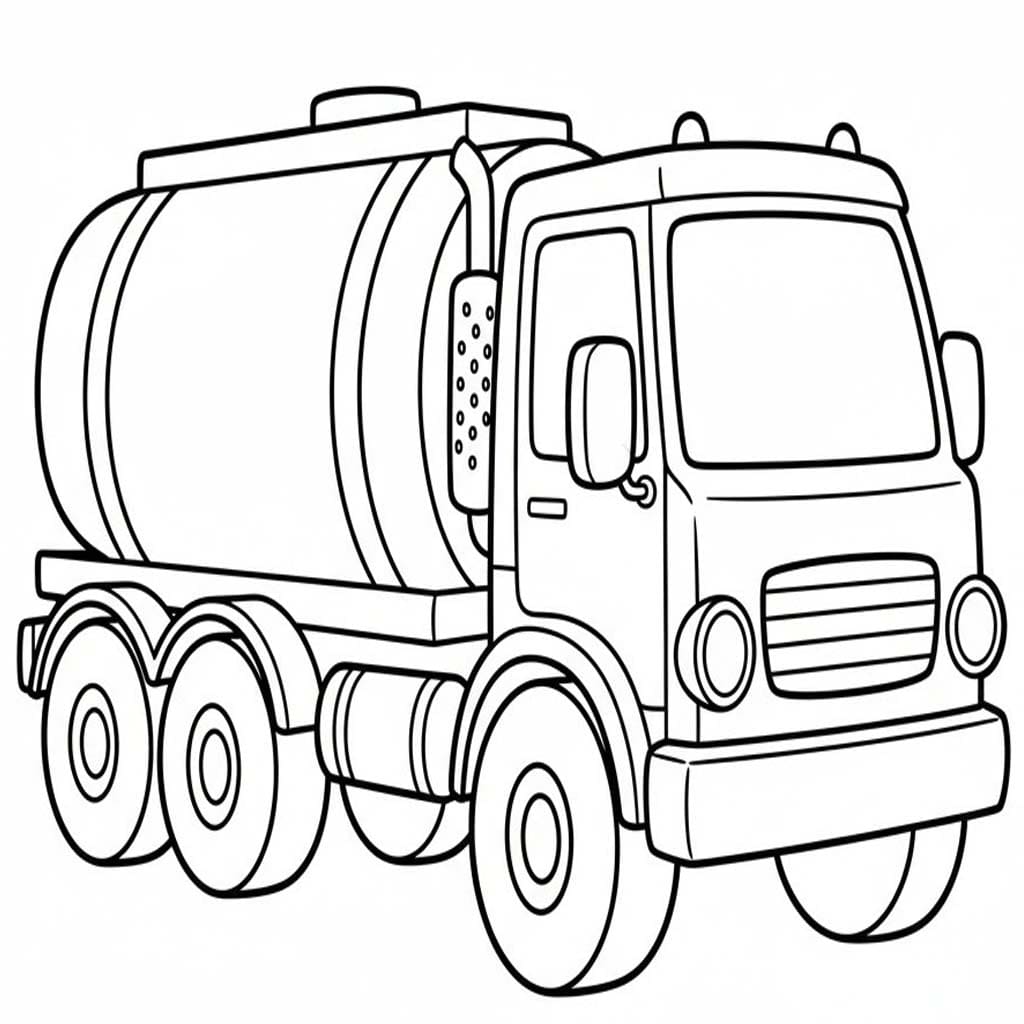 Kolorowanki Cysterna