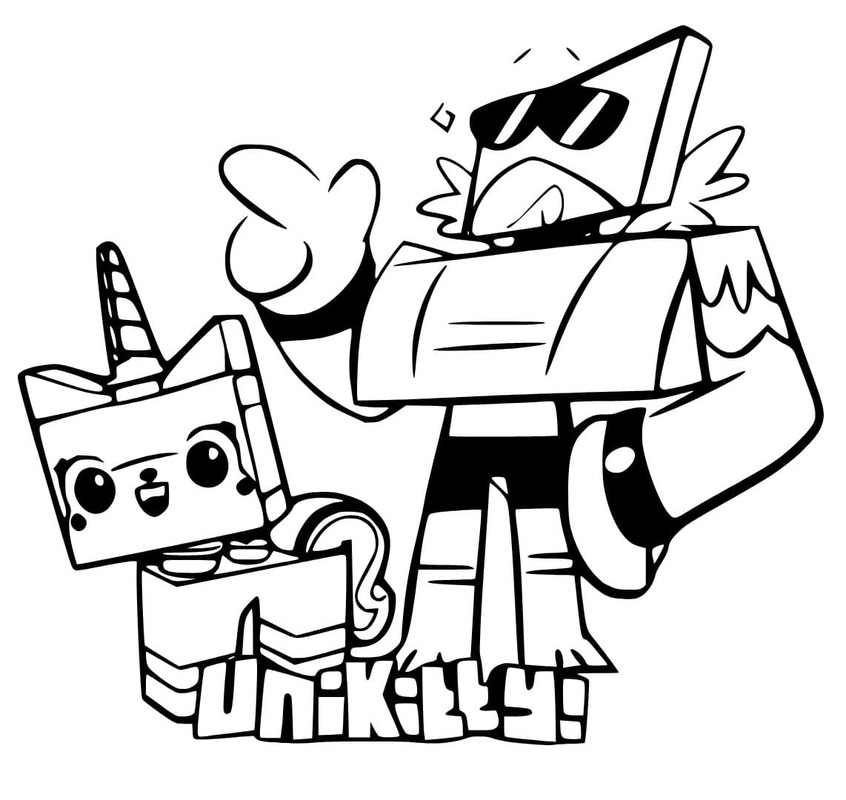 Kolorowanka Narysuj Kicia Rożek bezpłatny wydruku podstawowy