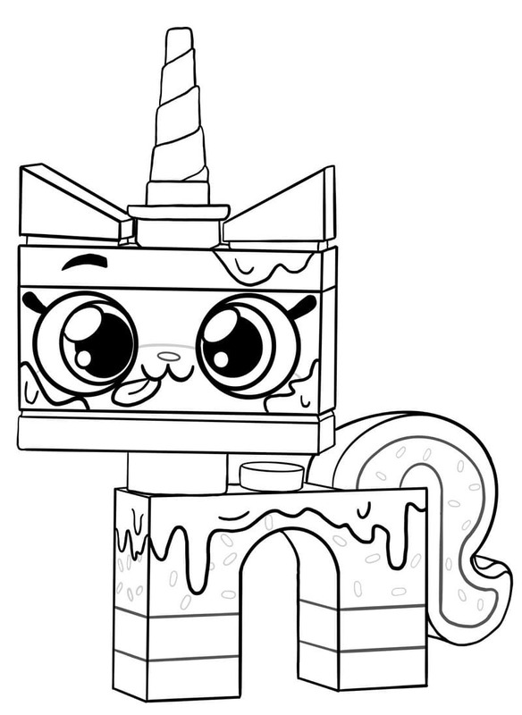 Kolorowanka Narysuj Kicia Rożek dla dzieci