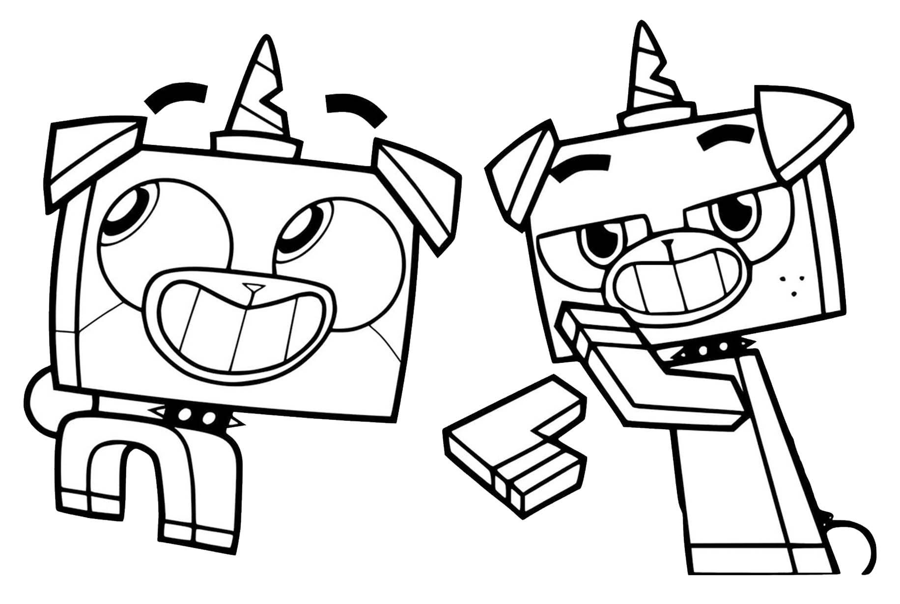 Kolorowanka Narysuj Kicia Rożek wydruku