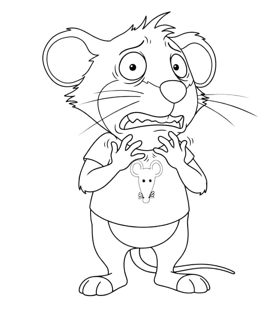 Kolorowanka Narysuj Tupcio Chrupcio bezpłatny dla dzieci