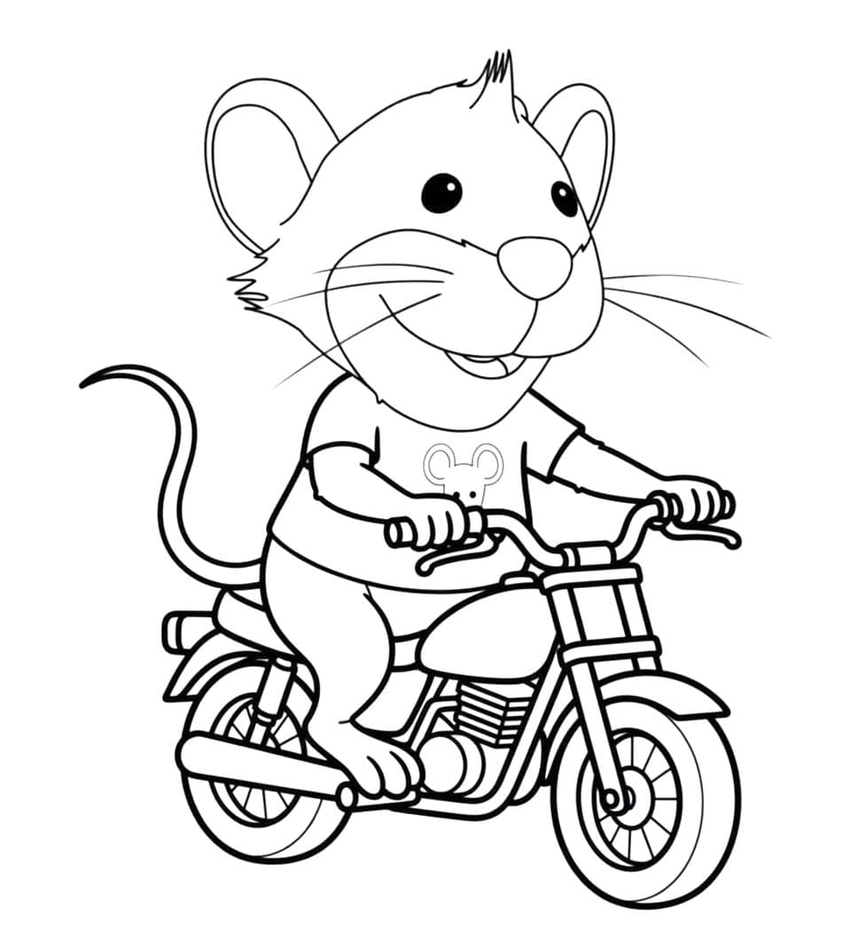 Kolorowanka Narysuj Tupcio Chrupcio bezpłatny łatwy