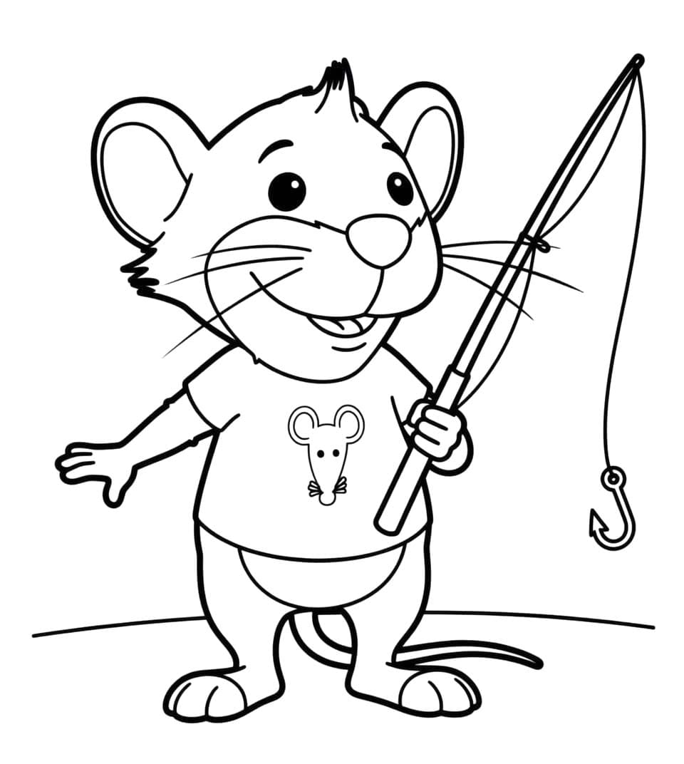 Kolorowanka Narysuj Tupcio Chrupcio wydruku podstawowy