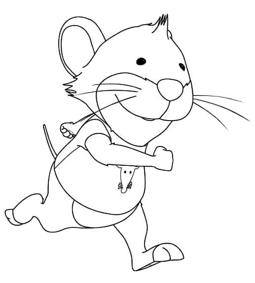 Kolorowanka Narysuj Tupcio Chrupcio wydruku prosty