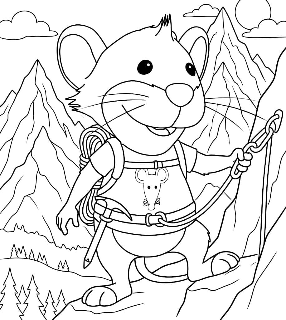 Kolorowanka Narysuj Tupcio Chrupcio wydruku