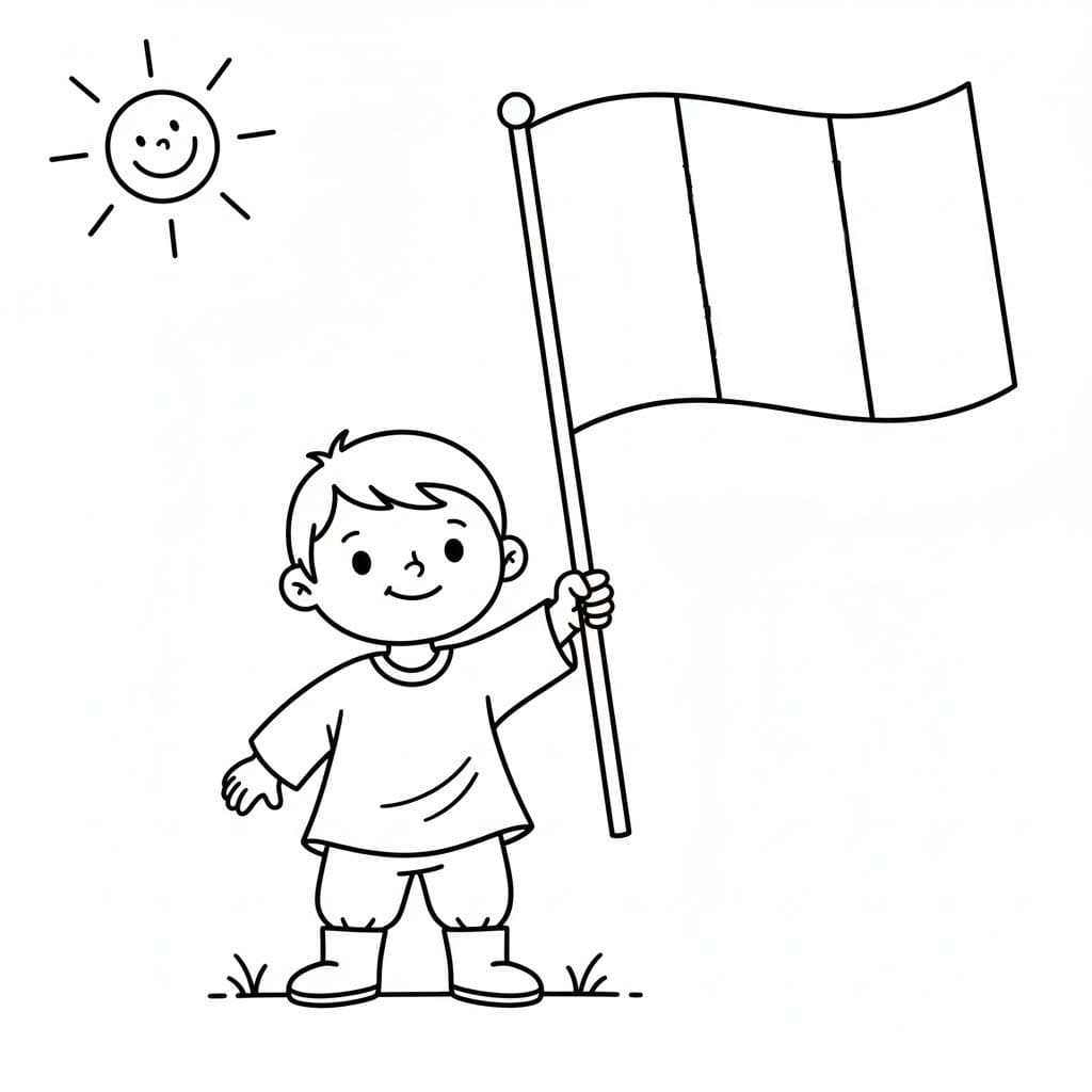 Kolorowanka Narysuj Włochy bezpłatny wydruku