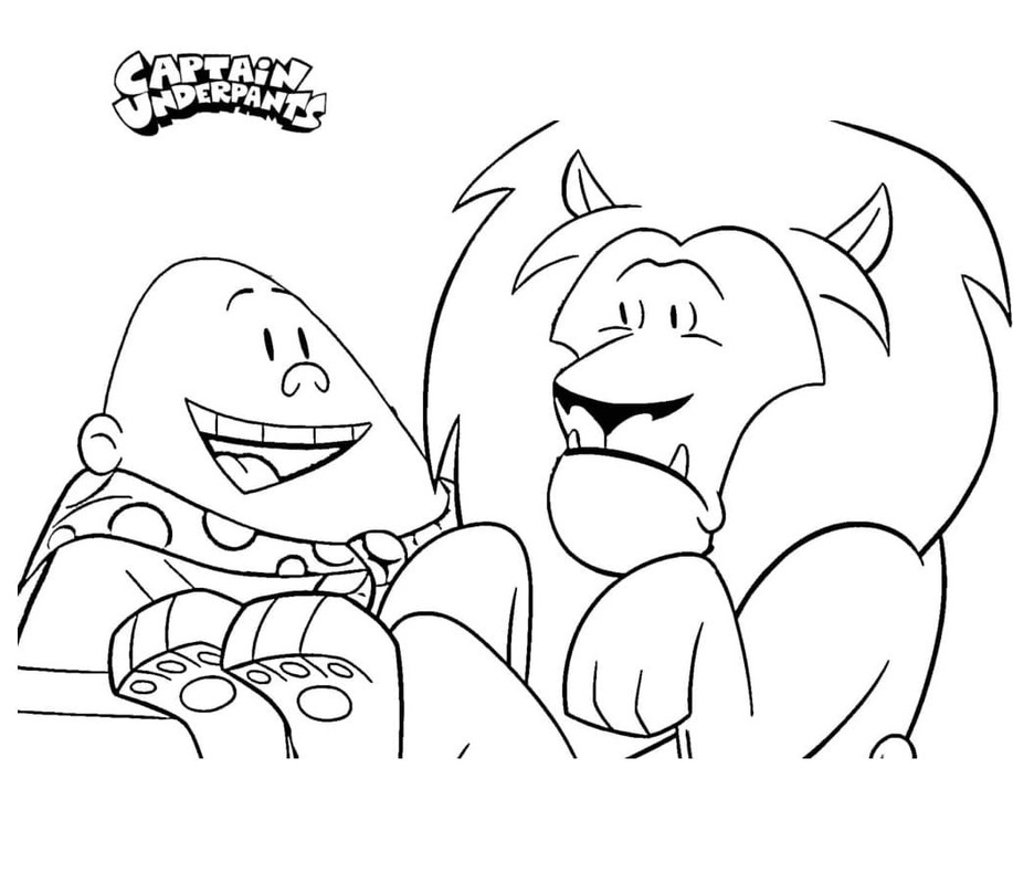 Kolorowanka Obraz Kapitan Majtas