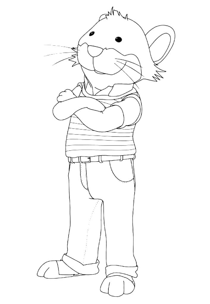 Kolorowanka Obraz Tupcio Chrupcio bezpłatny