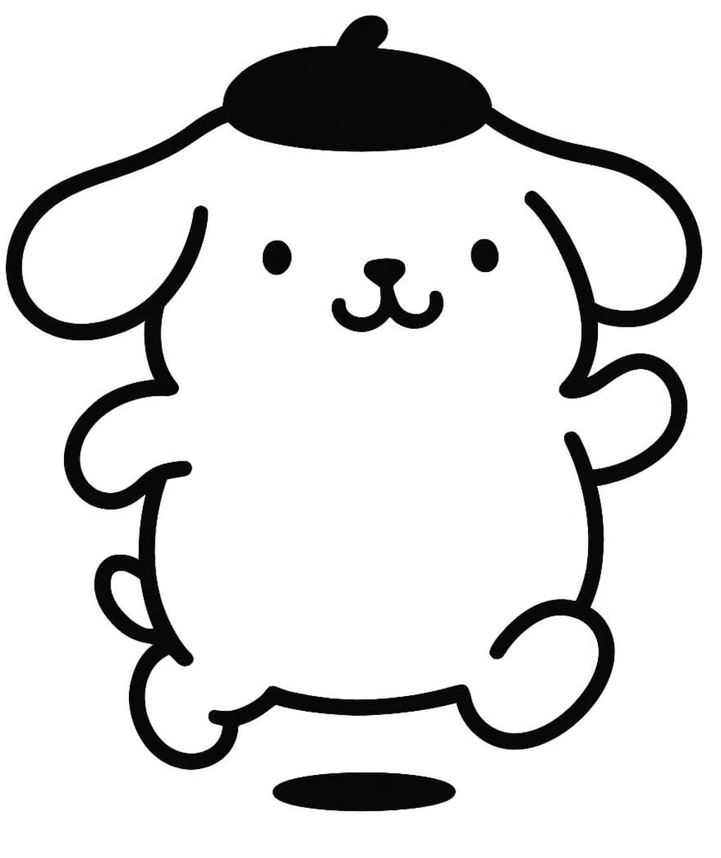 Kolorowanki Pompompurin