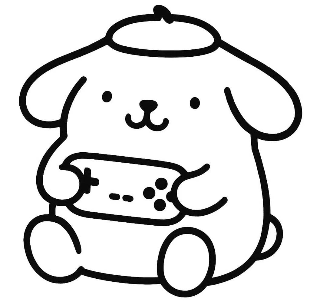 Kolorowanka Pompompurin bezpłatny