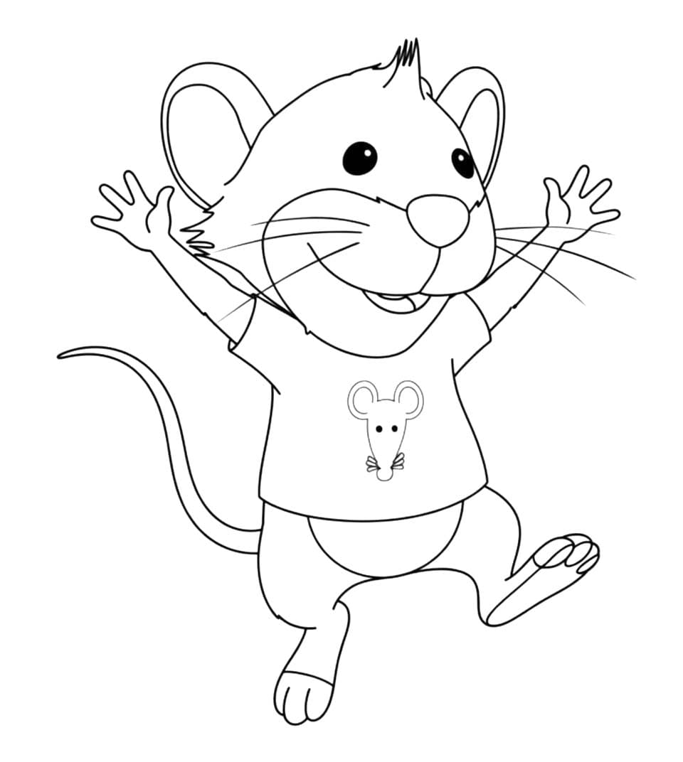 Kolorowanka Tupcio Chrupcio bezpłatny podstawowy