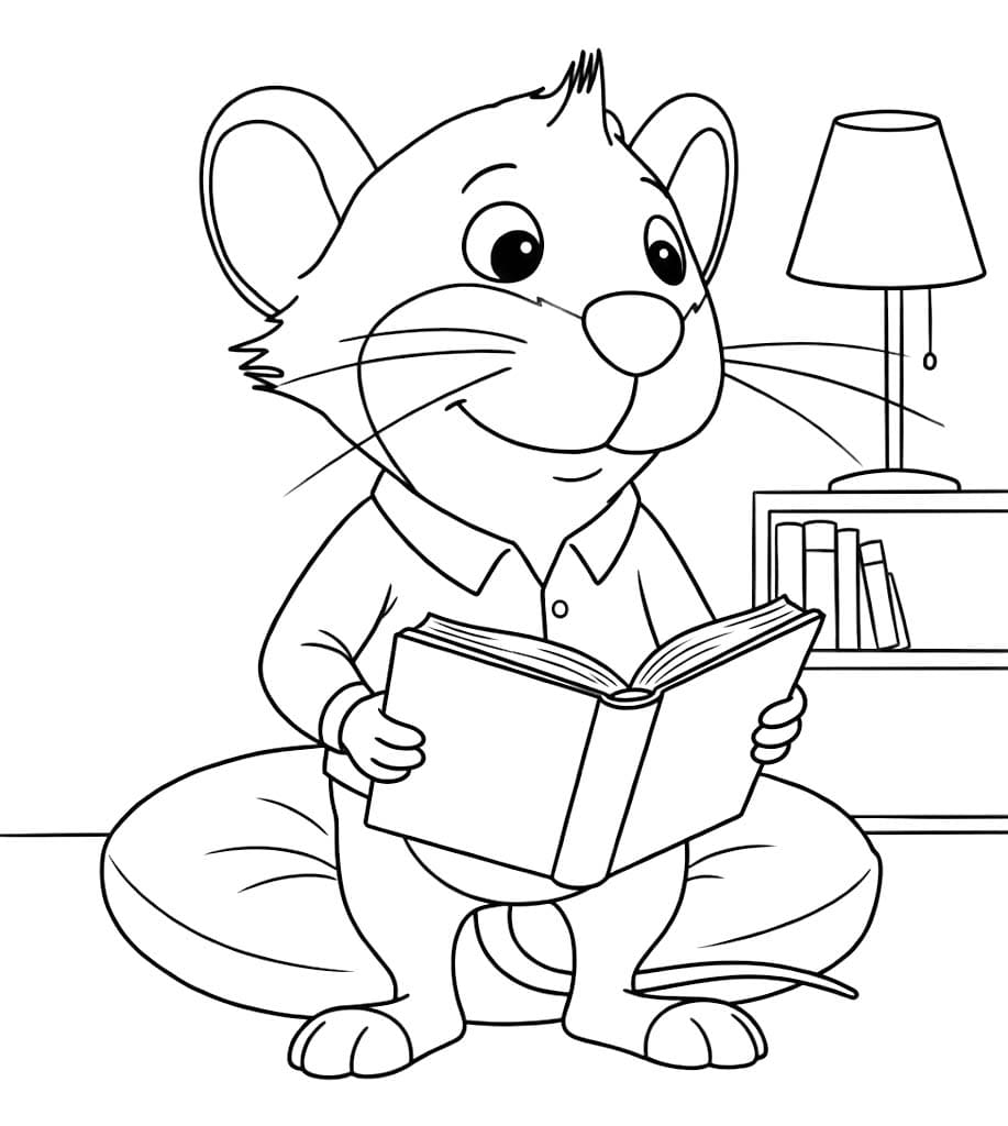 Kolorowanka Tupcio Chrupcio bezpłatny wydruku dla dzieci