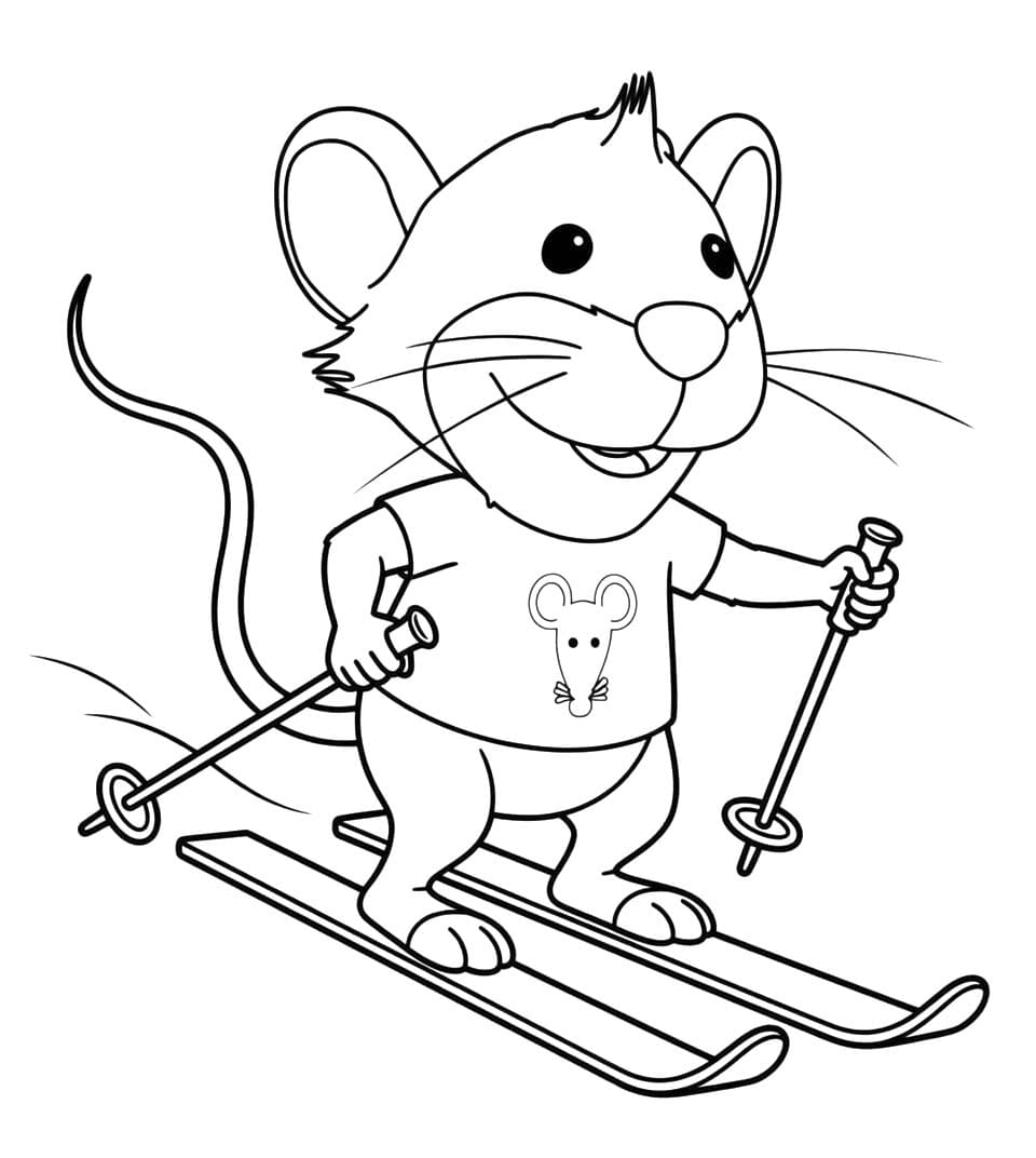 Kolorowanka Tupcio Chrupcio bezpłatny wydruku łatwy