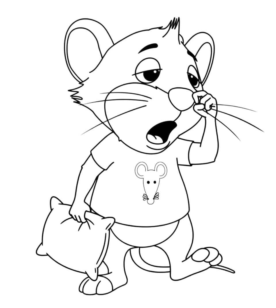 Kolorowanka Tupcio Chrupcio wydruku podstawowy