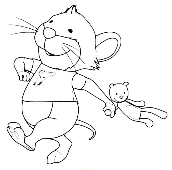 Kolorowanka Tupcio Chrupcio wydruku prosty