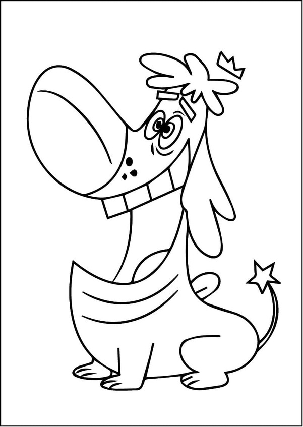 Kolorowanka Wróżkowie Chrzestni bezpłatny wydruku łatwy