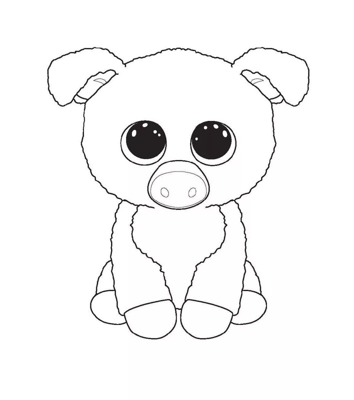 Kolorowanka Beanie Boos bezpłatny dla dzieci