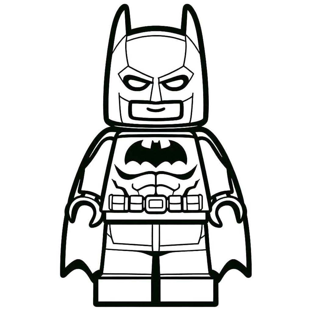 Kolorowanka Lego Batman bezpłatny